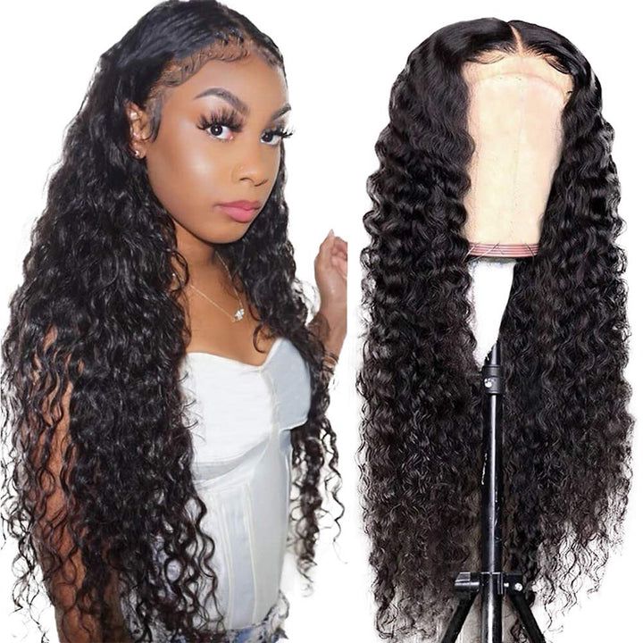 13x6 Deep Wave Lace Front Wig Brazilian Human Hair Lace Wigs